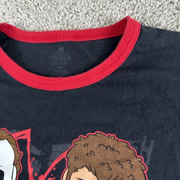 Universal Studios Halloween Horror Nights Shirt Mens 2XL Black 2022 Monsters Tee - Picture 5 of 11